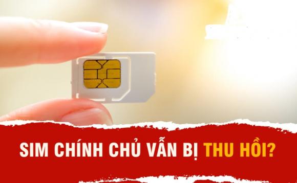 Thuê bao di động, thu hồi số điện thoại