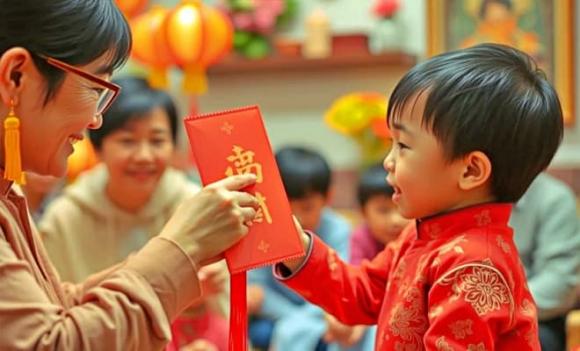 nuôi dạy con, lì xì, tài chính, nguồn thu