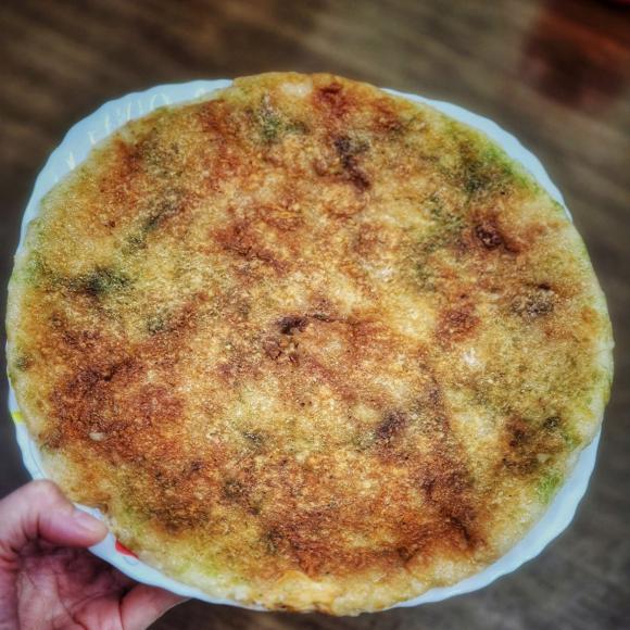 bánh chưng, chiên bánh chưng, món ngon