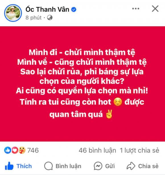 MC Ốc Thanh Vân, diễn viên Ốc Thanh Vân, sao Việt