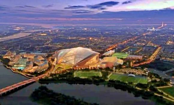 sân vận động, sân RFK huyền thoại ở Washington, D.C., Mỹ, thể thao