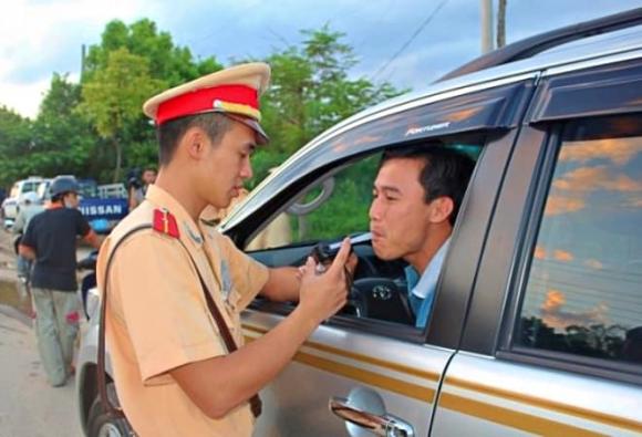 vi phạm nồng độ cồn, mức phạt nồng độ cồn, CSGT