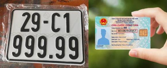 Nghị định 168, quy định đăng ký biển số xe