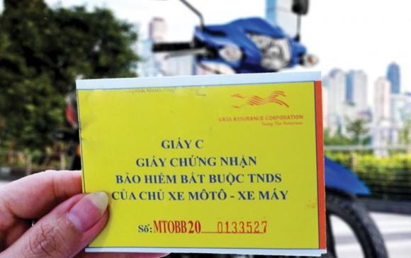bảo hiểm xe máy, phạt không có bảo hiểm xe máy, kiến thức 
