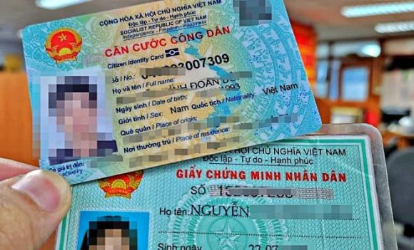 căn cước, CCCD, đổi căn cước công dân