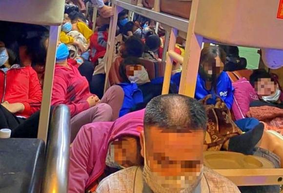 Nhồi nhét khách, xe khách, chở quá số người, vi phạm giao thông, Nghị định 168