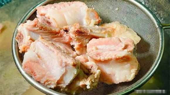 sườn heo, sườn hầm, món sườn