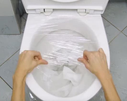 bồn cầu, mẹo vặt