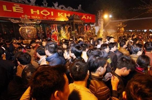 đền Trần, lễ hội đền Trần, lễ khai ấn đền Trần vào ngày nào, kiến thức 