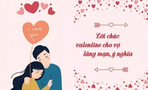 lời chúc Valentine cho vợ