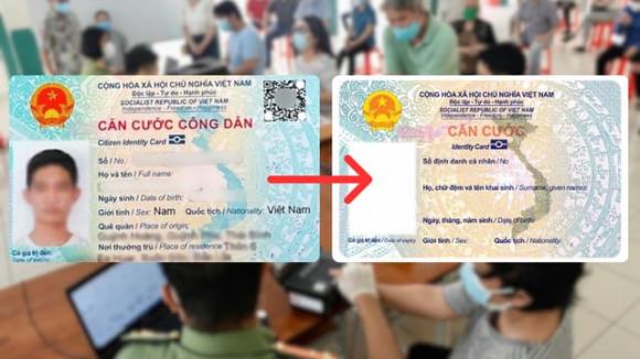 Quy định đổi CCCD, luật căn cước