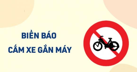 biển báo cấm xe gắn máy, nghị định 168