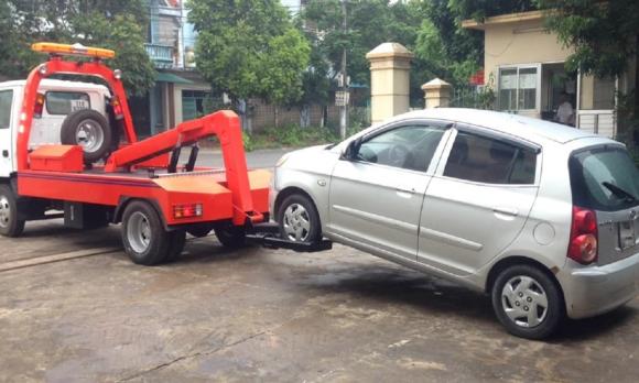 chở người trên xe ô tô được kéo, nghị định 168