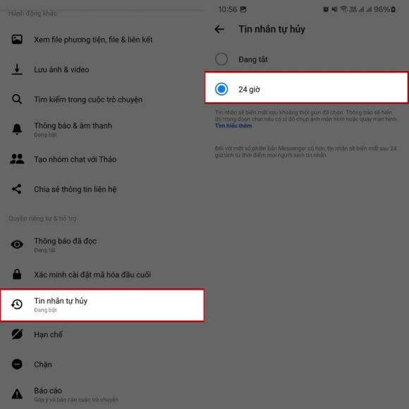 bảo mật trên Messenger, bảo mật Zalo 