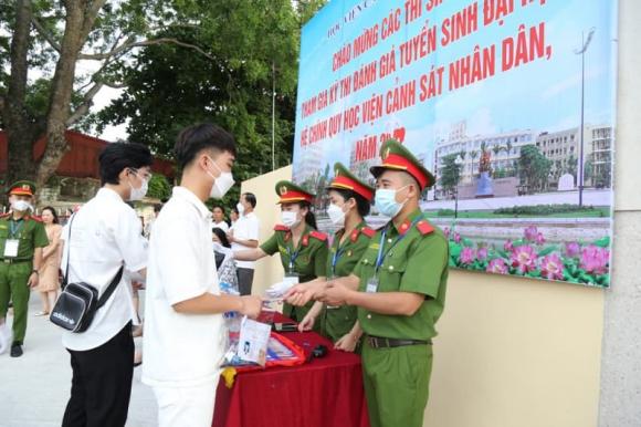 trường công an công bố điểm thi đánh giá năng lực, xét tuyển đại học, điểm sàn trường công an, điểm chuẩn trường công an
