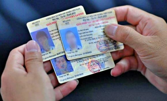 giấy phép lái xe, hạng xe B1, B2, chuyển đổi giấy phép lái xe 