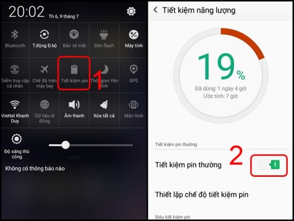 cách sạc pin nhanh, mẹo sạc pin nhanh