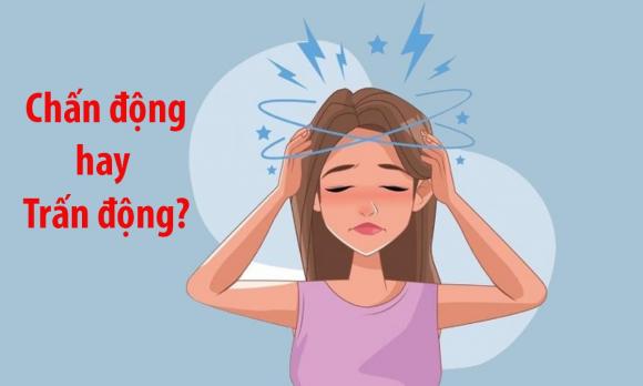 Trấn động, chấn động, tiếng Việt