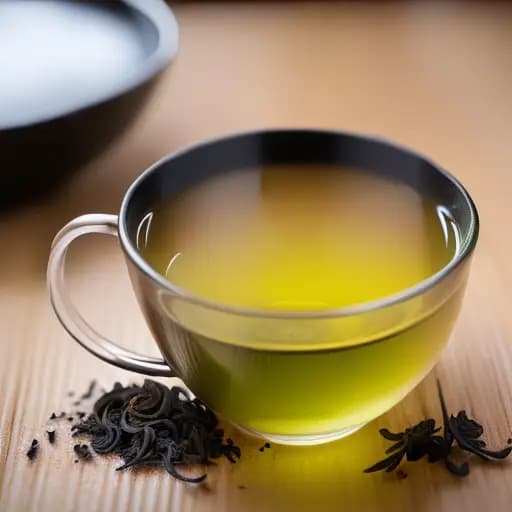 uống trà, uống nước