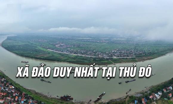 xã đảo duy nhất của Hà Nội