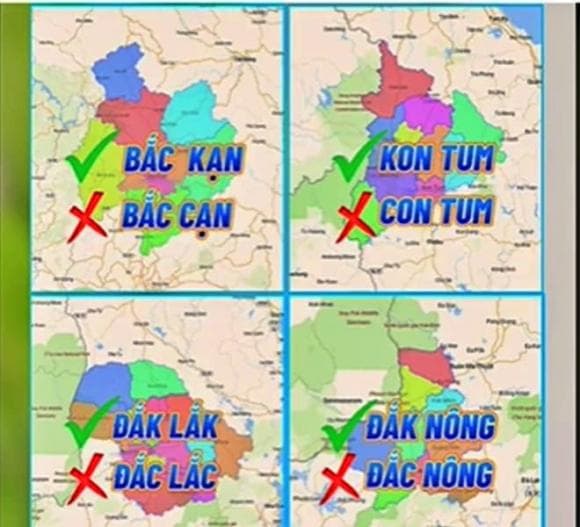 các tỉnh thành Việt Nam, tên gọi tỉnh thành