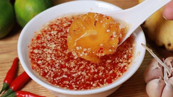 chua ngọt, pha nước chấm chua ngọt, món ngon 
