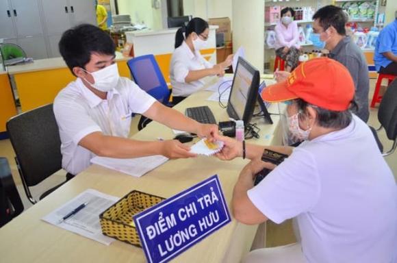 lịch trả lương hưu và trợ cấp