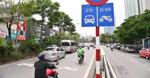 Nghị định 168, mức phạt đi sai làn đường