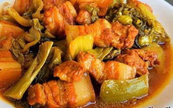 dưa cải chua, món ngon từ dưa cải chua, món ngon ngày lạnh