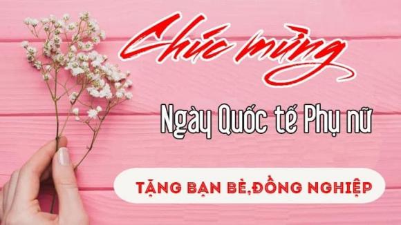 Lời chúc ngày 8/3 , quốc tế phụ nữ