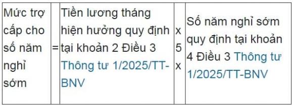 nghỉ hưu trước tuổi theo