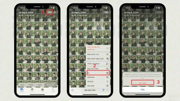 iPhone, mẹo bảo vệ album ảnh trên iphone