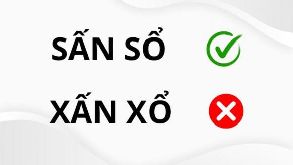 Xấn xổ, sấn sổ, tiếng việt 