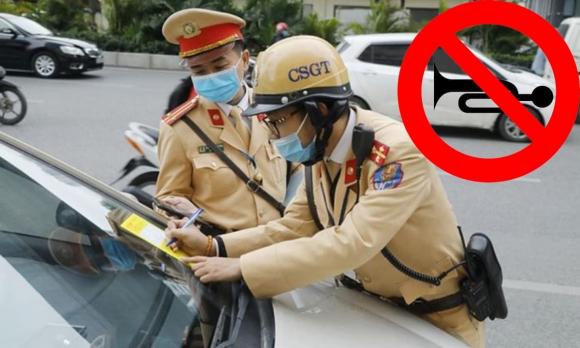 Ô tô không được bấm còi xe trong khung giờ nào, nghị định 168