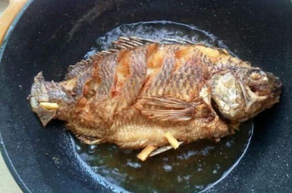 rán cá, mẹo rán cá, món ngon 