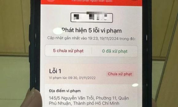 phạt nguội, tra cứu phạt nguội, lừa đảo