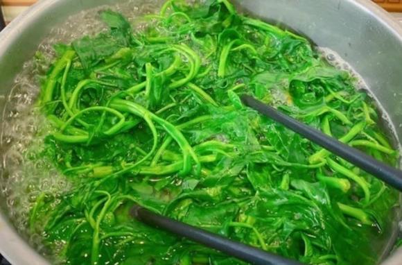 rau củ, luộc rau, xào rau, kiến thức 