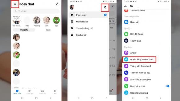 quên mã PIN Messenger, cách lấy lại mã PIN Messenger