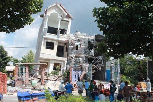 xây nhà, xây nhà làm nghiêng nhà hàng xóm, kiến thức 