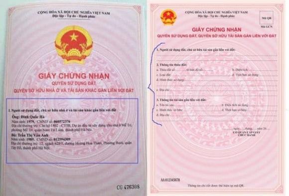Luật đất đai, quy định người đứng tên sổ đỏ