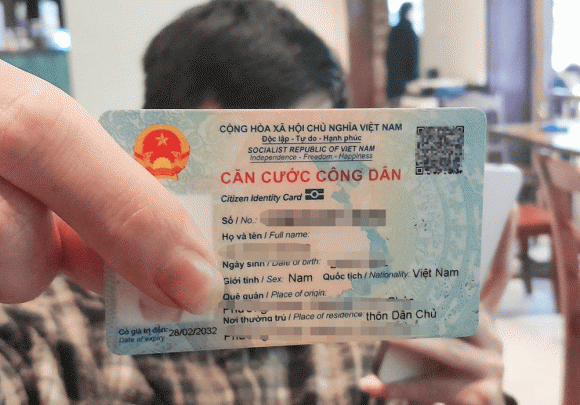 mạng xã hội, căn cước công dân