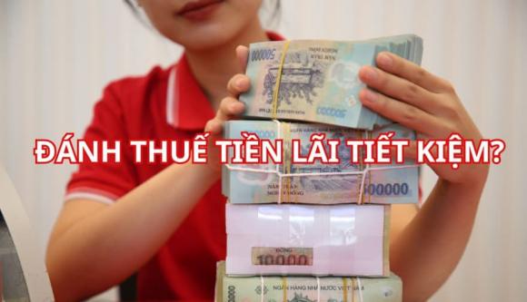 tiền gửi tiết kiệm, đánh thuế lãi tiết kiệm