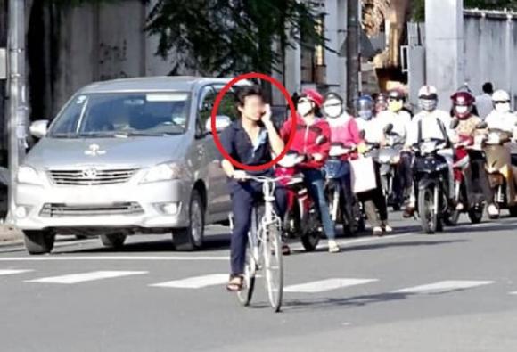 đi xe đạp dùng điện thoại, nghị định 168