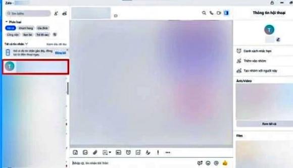Zalo, Ẩn trò chuyện, ẩn tin nhắn,cách không bị lộ thông tin