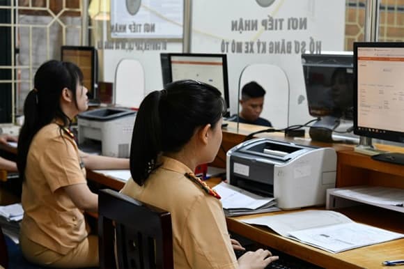 đổi giấy phép lái xe trực tuyến, thủ tục cấp đổi giấy phép lái xe
