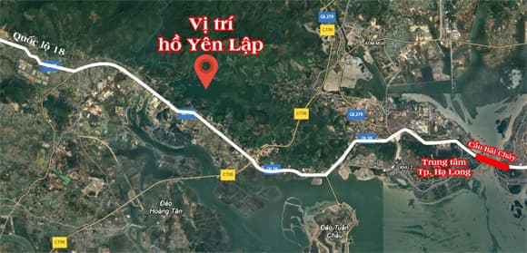 Hồ nước ngọt nhân tạo, Hồ yên lập, quảng ninh