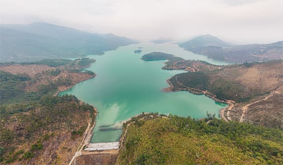 Hồ nước ngọt nhân tạo, Hồ yên lập, quảng ninh