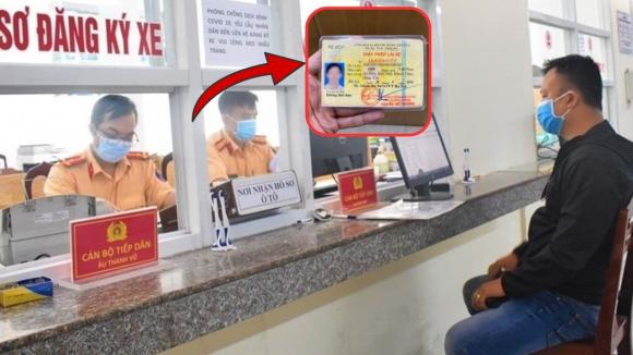 xin cấp lại giấy phép lái xe