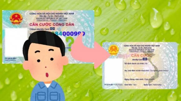 Luật Căn cước, quy định đổi CCCD