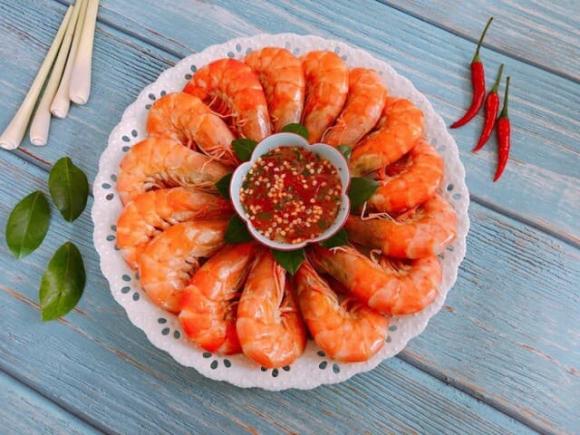 luộc tôm, cách luộc tôm, mẹo luộc tôm 